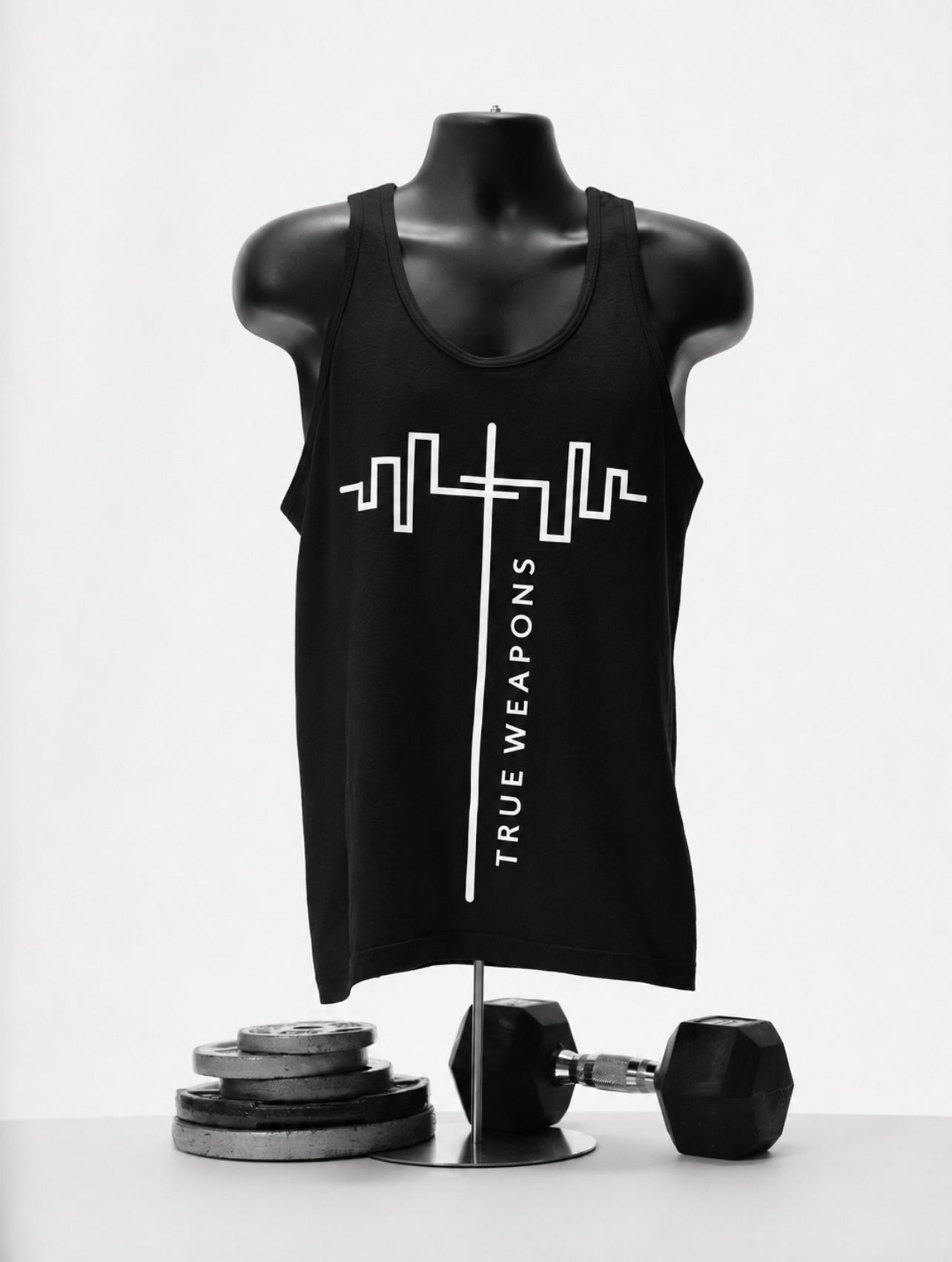 True Weapons Muscle Tank – Black