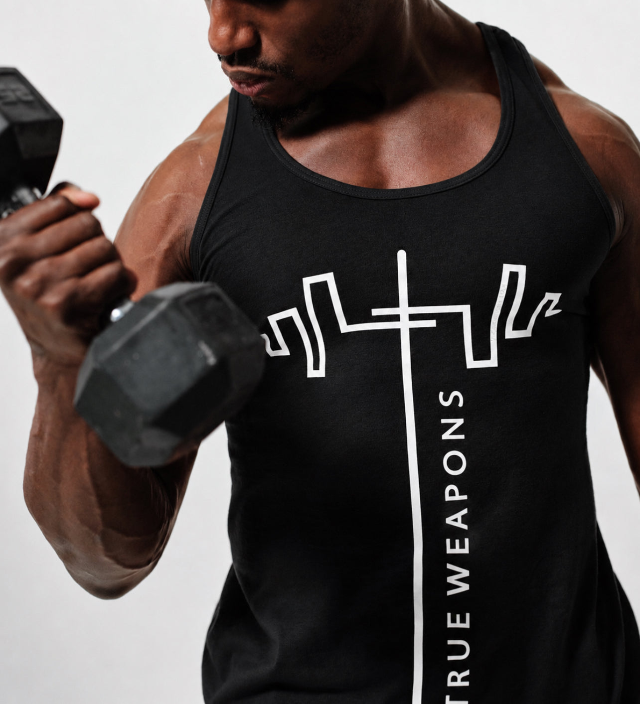 True Weapons Muscle Tank – Black