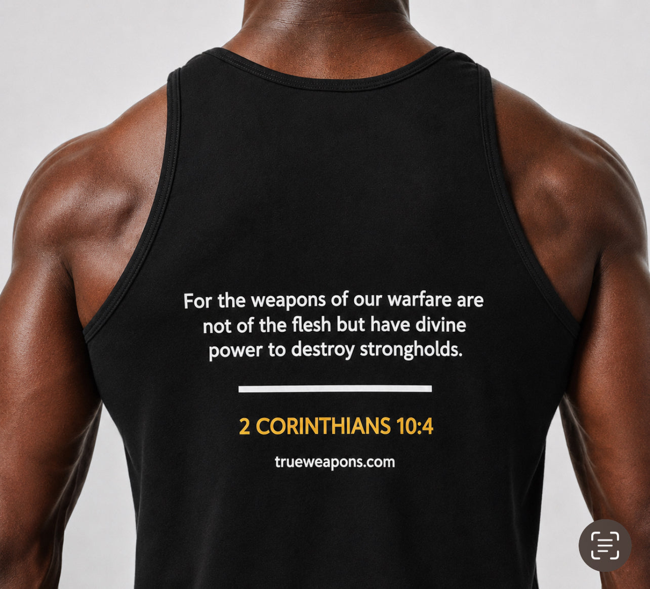 True Weapons Muscle Tank – Black