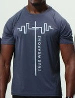 Dry Fit T-Shirt - Dark Gray - White Logo (Discontinued Color)